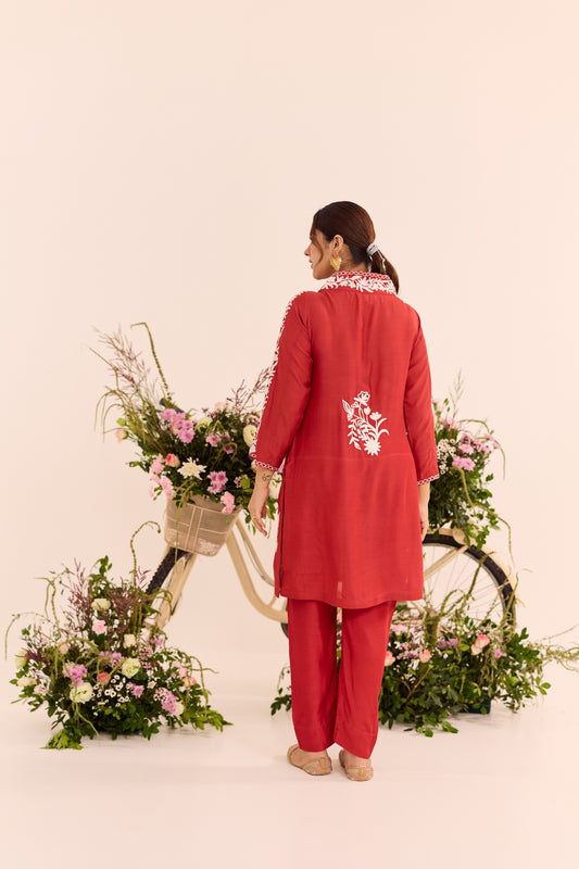 Mehr Red Co-ord Set