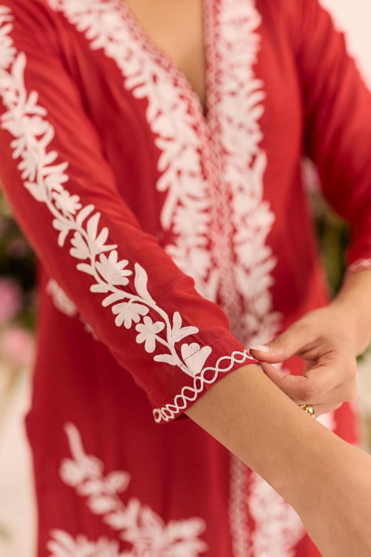 Mehr Red Co-ord Set