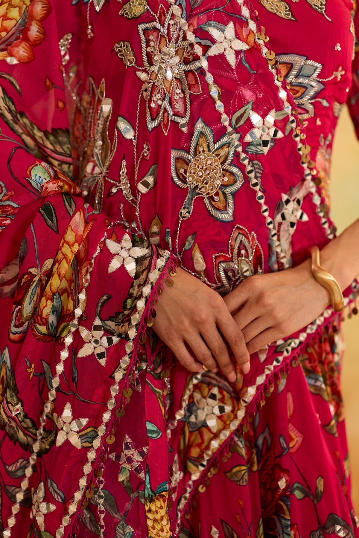 Mehr pink Lehanga